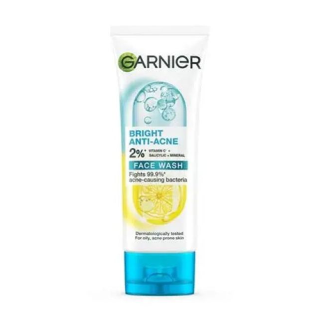 Garnier Bright Complete Anti-Acne Facial Foam 100ml