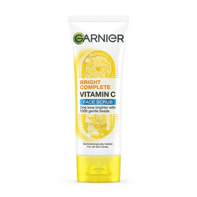 Garnier Bright Complete Vitamin C Face Scrub 100ml