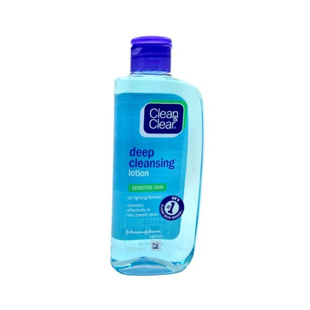 Clean & Clear Deep Cleansing Lotion 200ml